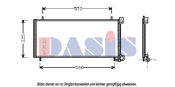 AKS DASIS Kondensaator,kliimaseade 372030N